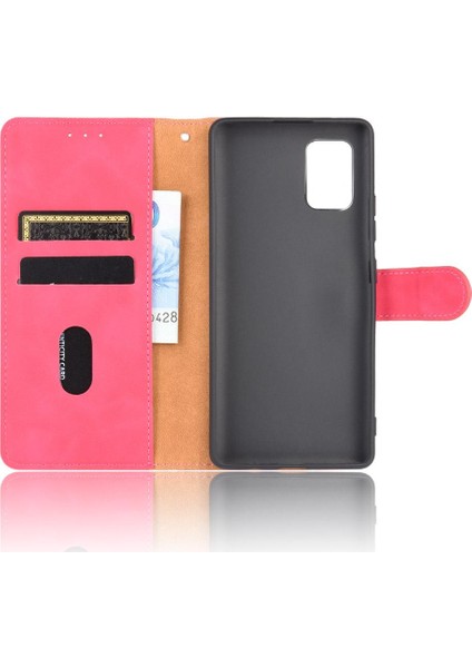 Kart Tutucu Kickstand Tam Koruma ile Samsung Galaxy A71 5g Için Kılıf (Yurt Dışından)