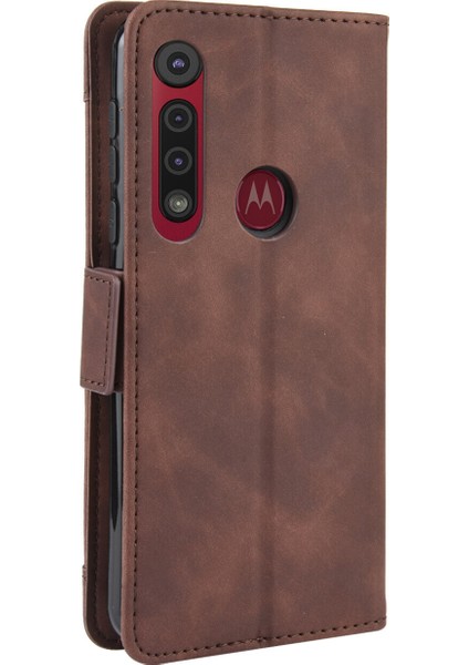 Motorola Moto One Macro/g8 Play ile Uyumlu Kickstand Koruyucu, Kredi Kartı Tutacağı Pu Deri Darbeye Dayanıklı Telefon Kılıfı (Yurt Dışından) indirimleri
