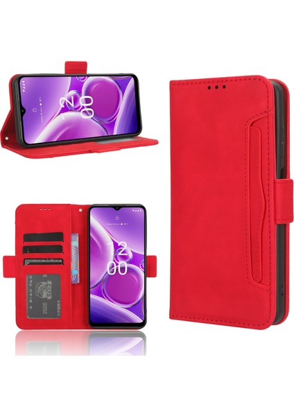 Nokia G42 5g ile Uyumlu Kickstand Koruyucu, Kredi Kartı Tutacağı Pu Deri Darbeye Dayanıklı Telefon Kılıfı (Yurt Dışından) fırsatları