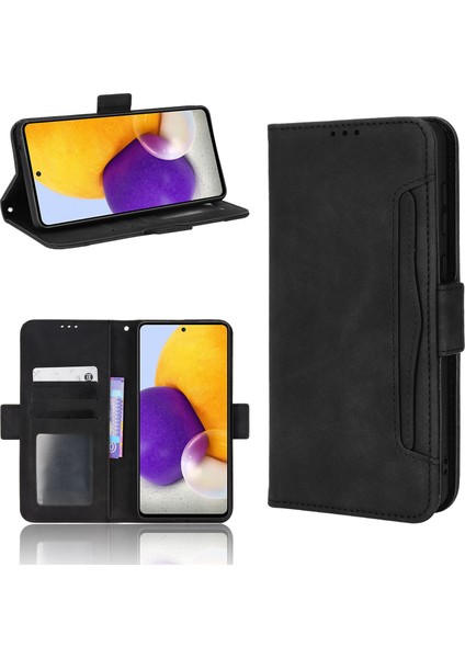 Samsung Galaxy A53 5g ile Uyumlu Kickstand Koruyucu, Kredi Kartı Tutacağı Pu Deri Darbeye Dayanıklı Telefon Kılıfı (Yurt Dışından) fırsatları