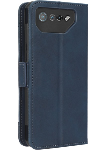 Asus Rog Phone 7 ile Uyumlu Kickstand Koruyucu, Kredi Kartı Tutacağı Pu Deri Darbeye Dayanıklı Telefon Kılıfı (Yurt Dışından) indirimleri