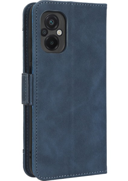Xiaomi Mi Poco M5 ile Uyumlu Kickstand Koruyucu, Kredi Kartı Tutacağı Pu Deri Darbeye Dayanıklı Telefon Kılıfı (Yurt Dışından) indirimleri