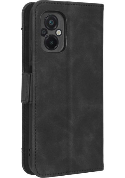 Xiaomi Mi Poco M5 ile Uyumlu Kickstand Koruyucu, Kredi Kartı Tutacağı Pu Deri Darbeye Dayanıklı Telefon Kılıfı (Yurt Dışından) indirimleri