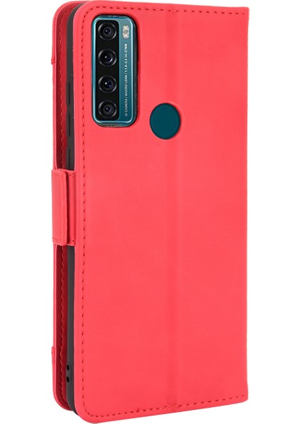Tcl 20SE ile Uyumlu Kickstand Koruyucu, Kredi Kartı Tutacağı Pu Deri Darbeye Dayanıklı Telefon Kılıfı (Yurt Dışından) indirimleri