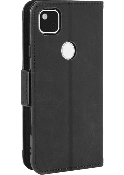 Google Pixel 4A 4g ile Uyumlu Kickstand Koruyucu, Kredi Kartı Tutacağı Pu Deri Darbeye Dayanıklı Telefon Kılıfı (Yurt Dışından) indirimleri