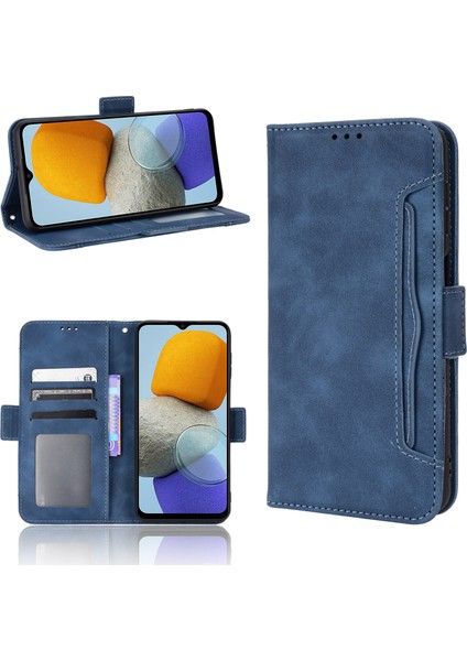Samsung Galaxy M13 4G/M23 5g ile Uyumlu Kickstand Koruyucu, Kredi Kartı Tutacağı Pu Deri Darbeye Dayanıklı Telefon Kılıfı (Yurt Dışından) fırsatları