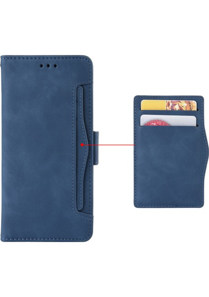 Nokia C12 ile Uyumlu Kickstand Koruyucu, Kredi Kartı Tutacağı Pu Deri Darbeye Dayanıklı Telefon Kılıfı (Yurt Dışından) fiyatları