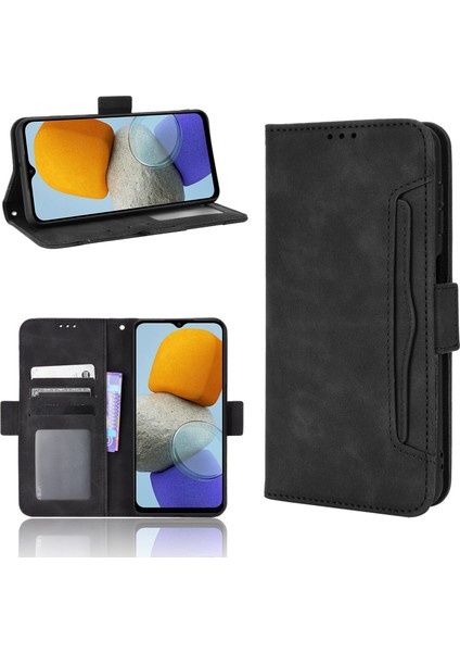 Samsung Galaxy M13 4G/M23 5g ile Uyumlu Kickstand Koruyucu, Kredi Kartı Tutacağı Pu Deri Darbeye Dayanıklı Telefon Kılıfı (Yurt Dışından) fırsatları
