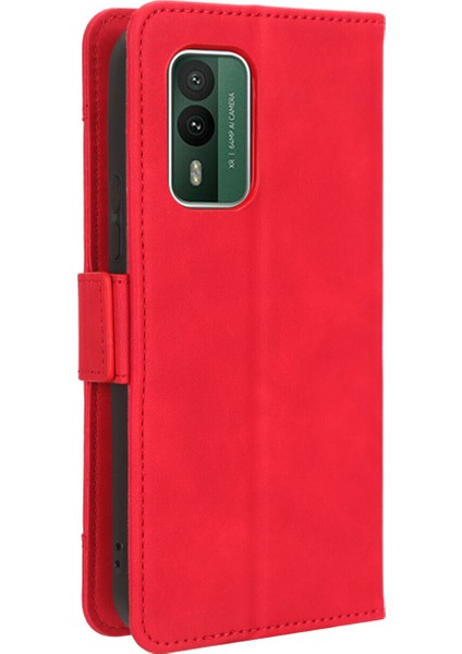 Nokia Xr 21 ile Uyumlu Kickstand Koruyucu, Kredi Kartı Tutacağı Pu Deri Darbeye Dayanıklı Telefon Kılıfı (Yurt Dışından) indirimleri