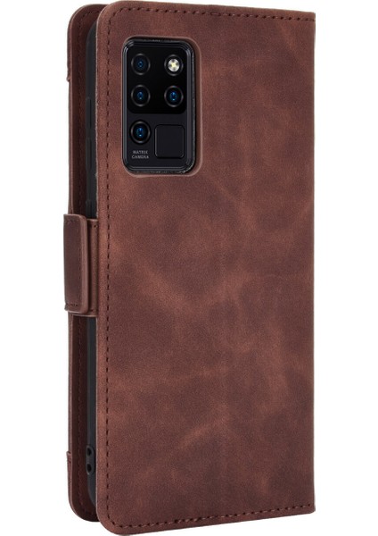 Oukitel C21 ile Uyumlu Kickstand Koruyucu, Kredi Kartı Tutacağı Pu Deri Darbeye Dayanıklı Telefon Kılıfı (Yurt Dışından) indirimleri