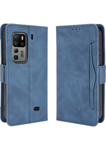 Ulefone Power Armor 11 5G/11T 5g ile Uyumlu Kickstand Koruyucu, Kredi Kartı Tutacağı Pu Deri Darbeye Dayanıklı Telefon Kılıfı (Yurt Dışından)