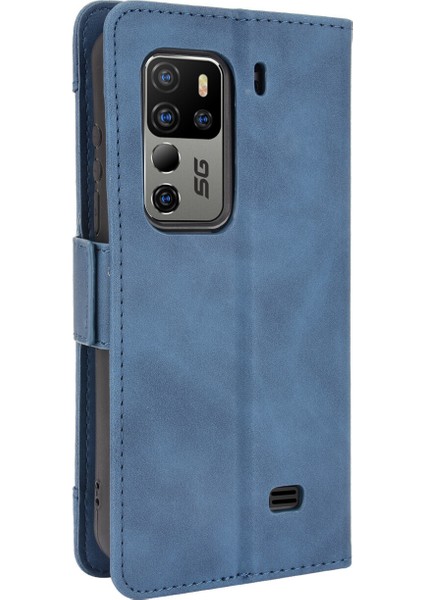 Ulefone Power Armor 11 5G/11T 5g ile Uyumlu Kickstand Koruyucu, Kredi Kartı Tutacağı Pu Deri Darbeye Dayanıklı Telefon Kılıfı (Yurt Dışından)