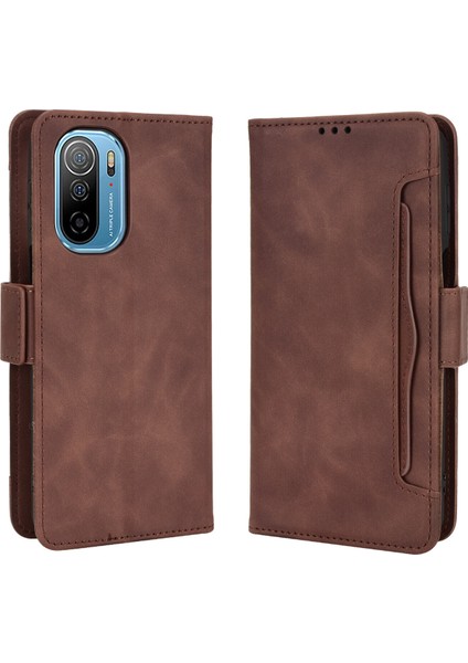 Ulefone Note 13P ile Uyumlu Kickstand Koruyucu, Kredi Kartı Tutacağı Pu Deri Darbeye Dayanıklı Telefon Kılıfı (Yurt Dışından)