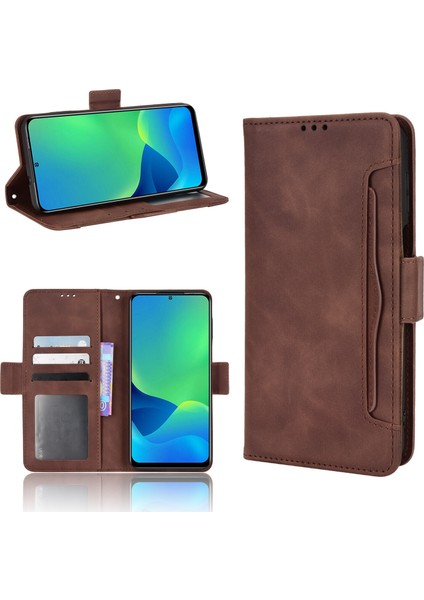 Ulefone Note 13P ile Uyumlu Kickstand Koruyucu, Kredi Kartı Tutacağı Pu Deri Darbeye Dayanıklı Telefon Kılıfı (Yurt Dışından) fırsatları