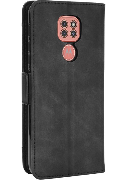 Motorola Moto G9 Play/e7 Plus ile Uyumlu Kickstand Koruyucu, Kredi Kartı Tutacağı Pu Deri Darbeye Dayanıklı Telefon Kılıfı (Yurt Dışından) indirimleri