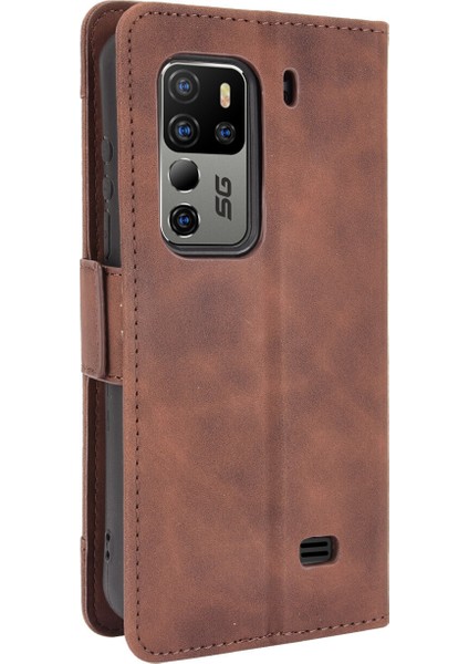 Ulefone Power Armor 11 5G/11T 5g ile Uyumlu Kickstand Koruyucu, Kredi Kartı Tutacağı Pu Deri Darbeye Dayanıklı Telefon Kılıfı (Yurt Dışından)
