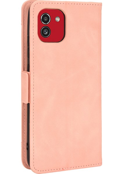 Samsung Galaxy A03 ile Uyumlu Kickstand Koruyucu, Kredi Kartı Tutacağı Pu Deri Darbeye Dayanıklı Telefon Kılıfı (Yurt Dışından) indirimleri