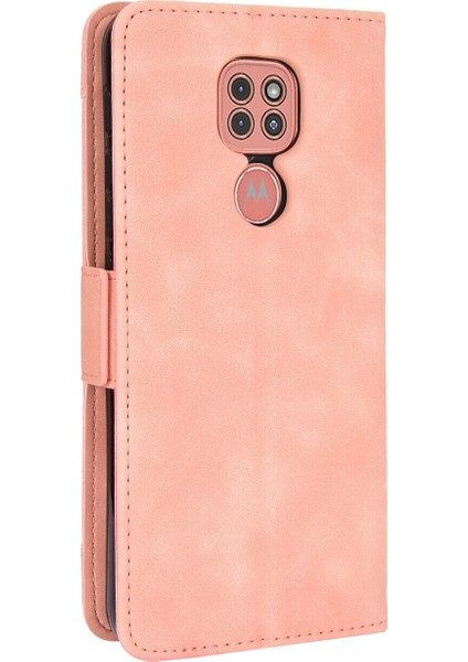 Motorola Moto G9 Play/e7 Plus ile Uyumlu Kickstand Koruyucu, Kredi Kartı Tutacağı Pu Deri Darbeye Dayanıklı Telefon Kılıfı (Yurt Dışından) indirimleri