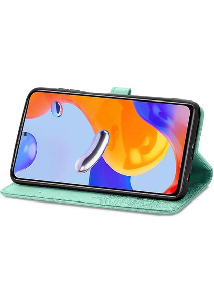 Redmi Not 11 Için Kılıf Pro Basit Iş Çevirme Kapağı Zarif Desen (Yurt Dışından)