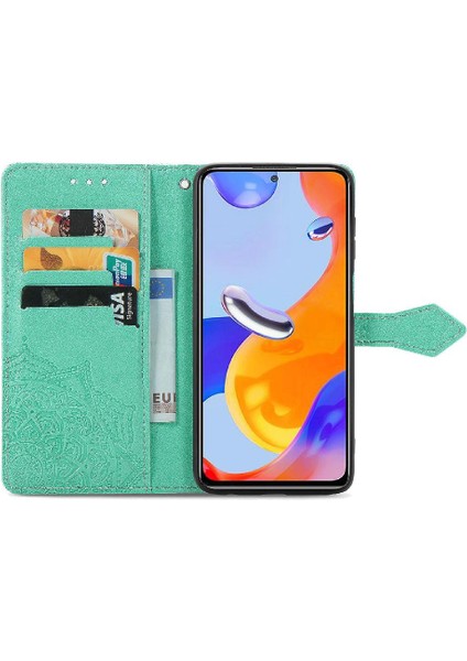 Redmi Not 11 Için Kılıf Pro Basit Iş Çevirme Kapağı Zarif Desen (Yurt Dışından)
