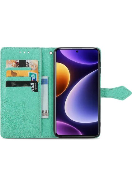 Xiaomi Poco F5 Flip Kapak Basit Iş Zarif Desen Kılıf (Yurt Dışından) fırsatları