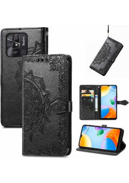 Redmi 10C Flip Kapak Kılıf Için Kılıf Darbeye Zarif Desen (Yurt Dışından) fiyatları