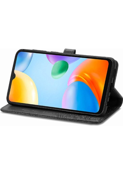 Redmi 10C Flip Kapak Kılıf Için Kılıf Darbeye Zarif Desen (Yurt Dışından) modelleri