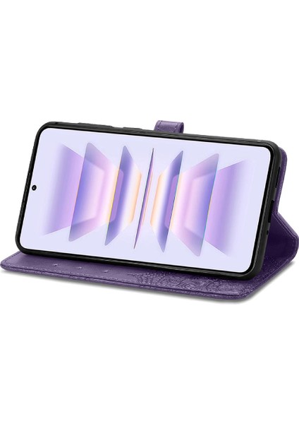 Redmi K60 Pro Basit Iş Darbeye Deri Kılıf Için Kılıf Zarif (Yurt Dışından) modelleri