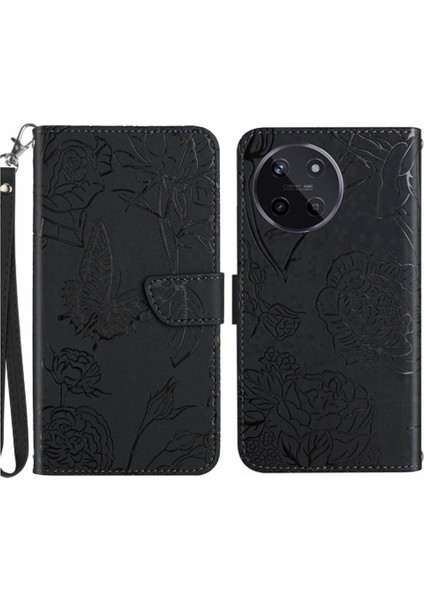 Pu ile Realme 11 4g Anti-Damla Koruma Darbeye Deri Kılıf (Yurt Dışından)