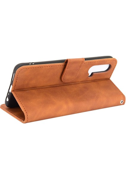 Oneplus Nord Ce 5g Kart Ekleme Tam Koruma Deri Folio Için Kılıf (Yurt Dışından) modelleri