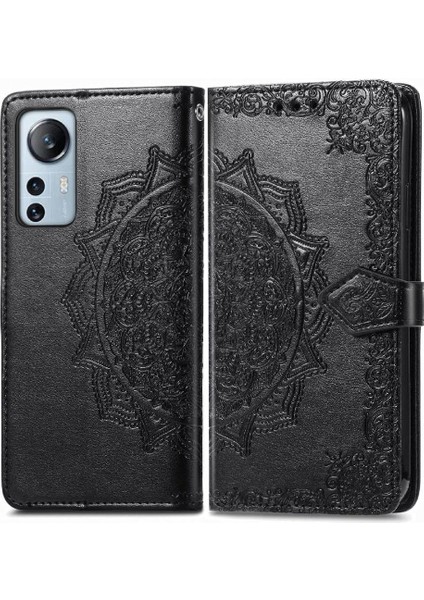 Xiaomi 12 Lite Için Kılıf Zarif Desen Kapak Kapak Darbeye Basit (Yurt Dışından)
