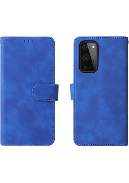 Kart Tutucu Kickstand Tam Koruma Folio ile Oneplus 9 Pro Için Kılıf (Yurt Dışından)