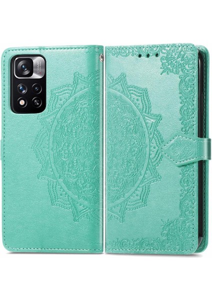 Redmi Not 11 Için Kılıf Pro Kılıf Darbeye Zarif Desen Flip (Yurt Dışından)
