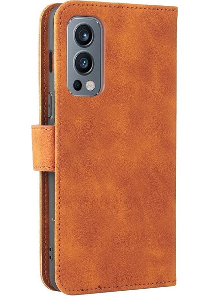 Oneplus Nord 2 Kart Ekleme Deri Için Kılıf Folio Flip Case Tam (Yurt Dışından) modelleri