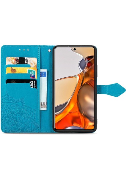Xiaomi 11T/11T Pro Zarif Desen Deri Kılıf Darbeye (Yurt Dışından) modelleri