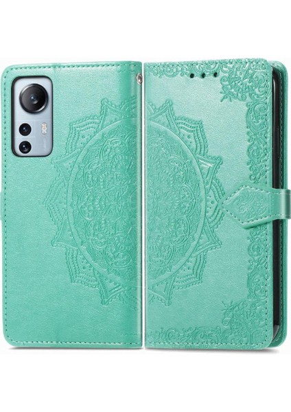 Xiaomi 12 Lite Için Kılıf Zarif Desen Kapak Kapak Darbeye Basit (Yurt Dışından)