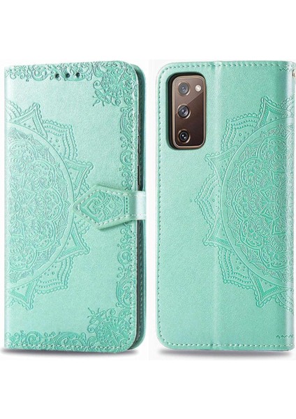Samsung Flip Fe Flip Kapak Darbeye Deri Kılıf Basit Iş Için Kılıf (Yurt Dışından)