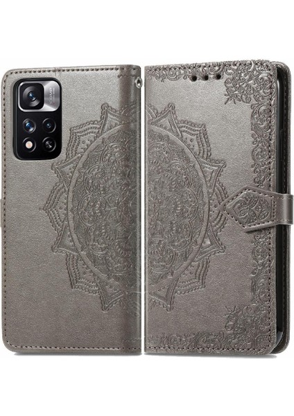 Redmi Not 11 Için Kılıf Pro Kılıf Darbeye Zarif Desen Flip (Yurt Dışından)