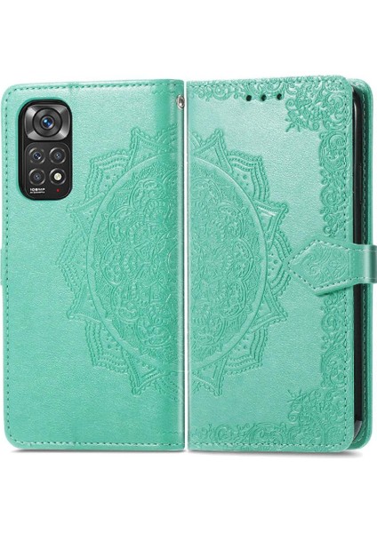 Redmi Not 11 Için Kılıf 4G/11S Kapak Çevirin Kılıf Zarif Desen (Yurt Dışından)
