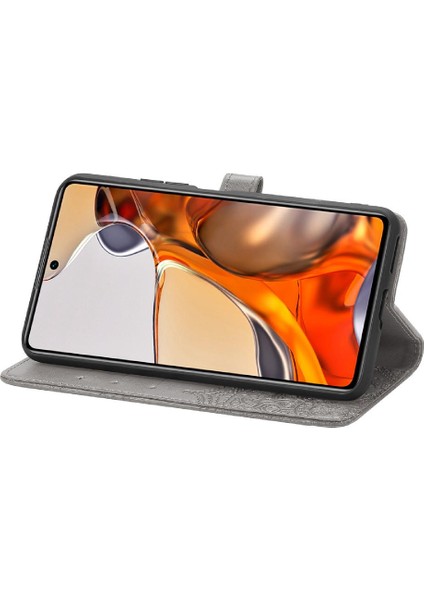 Xiaomi 11T/11T Pro Zarif Desen Deri Kılıf Darbeye (Yurt Dışından) modelleri