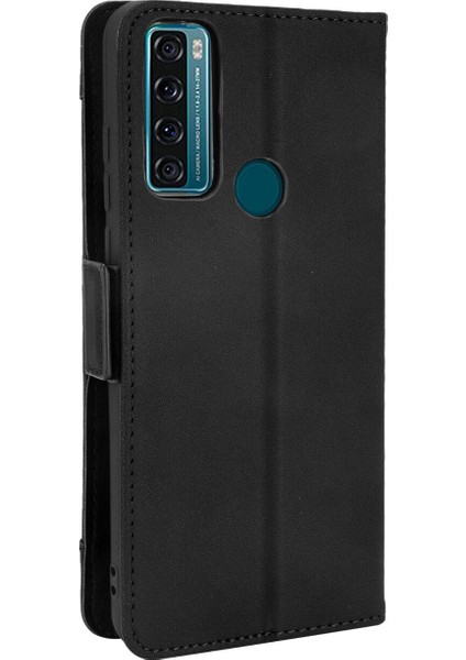 Tcl 20SE ile Uyumlu Kickstand Koruyucu, Kredi Kartı Tutacağı Pu Deri Darbeye Dayanıklı Telefon Kılıfı (Yurt Dışından) indirimleri
