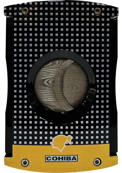 Cohiba Kare Metal Puro Kesici Sarı/siyah 60 Ring