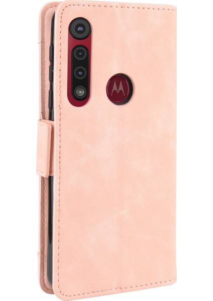 Motorola Moto One Macro/g8 Play ile Uyumlu Kickstand Koruyucu, Kredi Kartı Tutacağı Pu Deri Darbeye Dayanıklı Telefon Kılıfı (Yurt Dışından) indirimleri