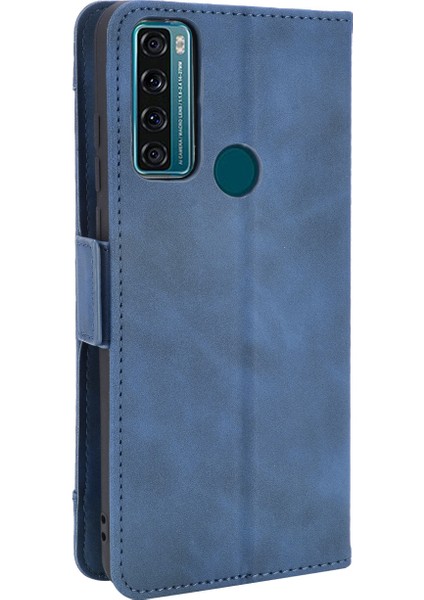Tcl 20SE ile Uyumlu Kickstand Koruyucu, Kredi Kartı Tutacağı Pu Deri Darbeye Dayanıklı Telefon Kılıfı (Yurt Dışından) indirimleri