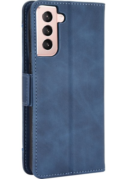 Samsung Galaxy S21 Plus ile Uyumlu Kickstand Koruyucu, Kredi Kartı Tutacağı Pu Deri Darbeye Dayanıklı Telefon Kılıfı (Yurt Dışından) indirimleri