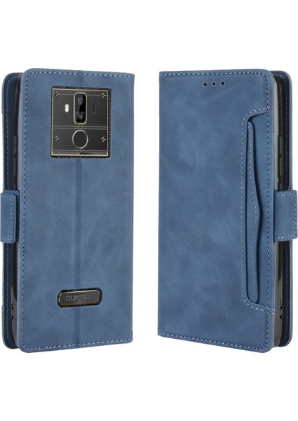 Oukitel K7/k7 Pro/k7 Power ile Uyumlu Kickstand Koruyucu, Kredi Kartı Tutacağı Pu Deri Darbeye Dayanıklı Telefon Kılıfı (Yurt Dışından)
