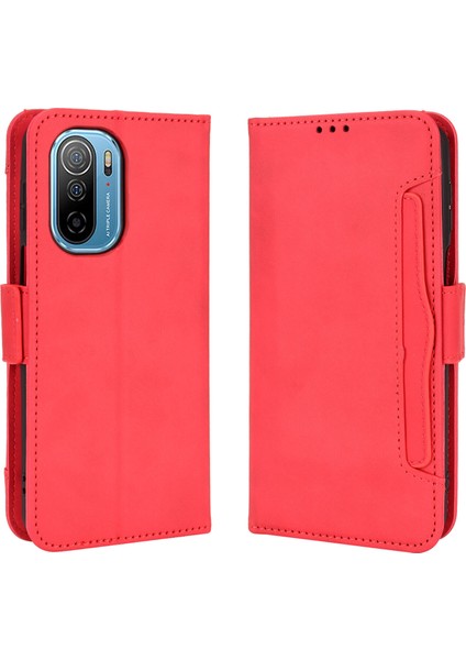 Ulefone Note 13P ile Uyumlu Kickstand Koruyucu, Kredi Kartı Tutacağı Pu Deri Darbeye Dayanıklı Telefon Kılıfı (Yurt Dışından)