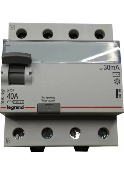 Xc3 4X25 Amper 30MA Ac Tipi Kaçak Akım Rölesi
