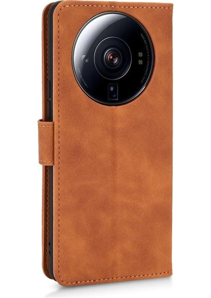 Kart Flip ile Xiaomi 12 Ultra Koruyucu Kapak Kartı Ekleme Için Kılıf (Yurt Dışından) modelleri