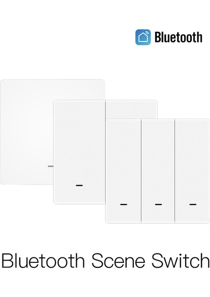 Fiziksel Düğme Duvar Işık Anahtarı ile Bluetooth Anahtarı 2 Gang Alexa Google Ev Bluetooth Sahne Anahtarı Için Çalışmak (Yurt Dışından) fiyatları